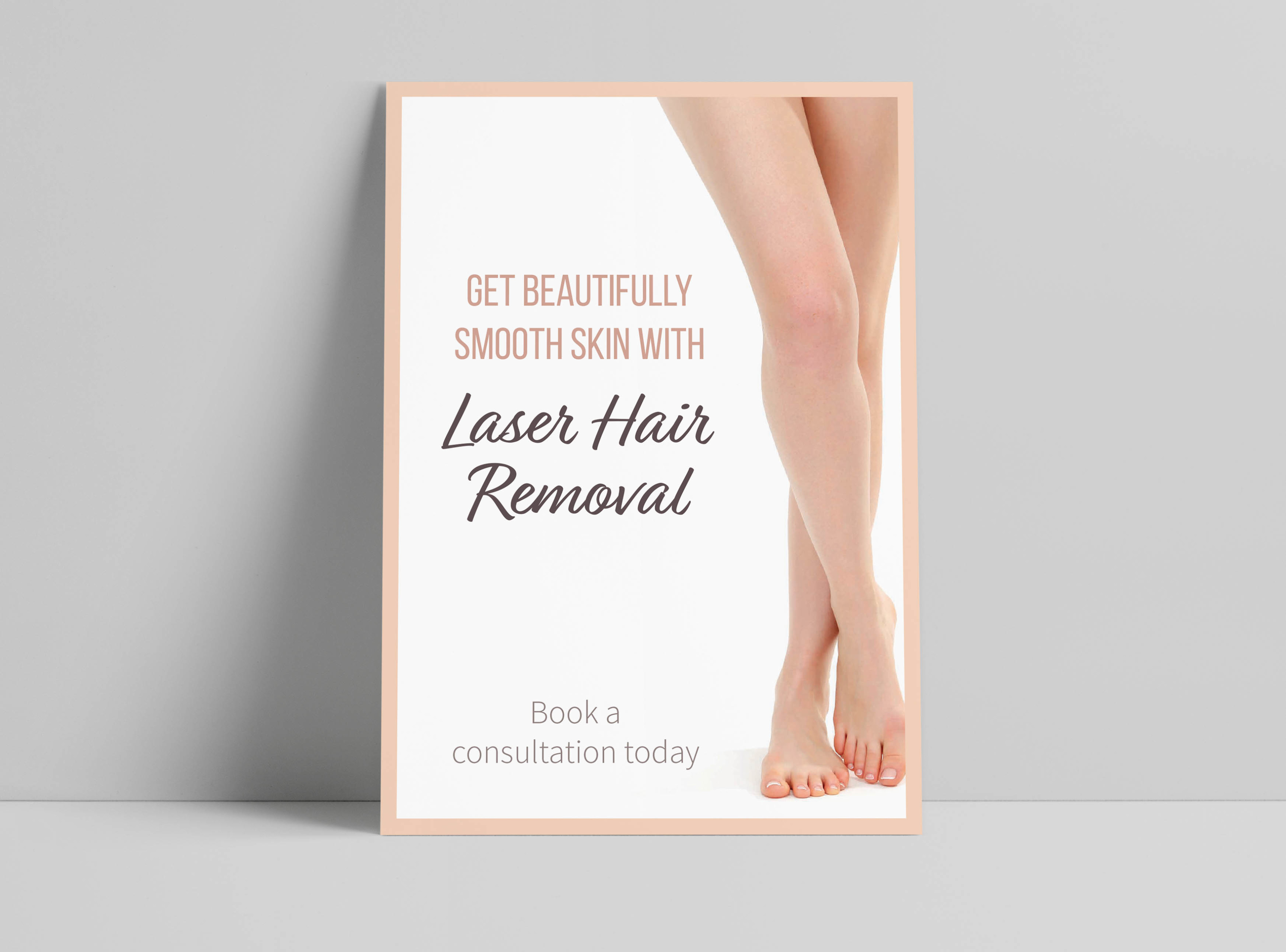 Laser Hair Removal Poster